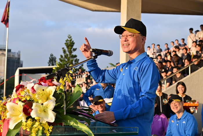 閉幕典禮校長勉勵全校師生