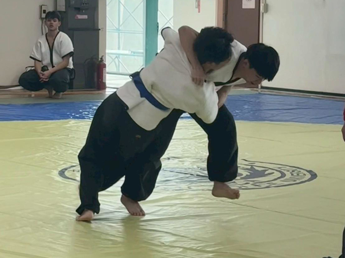 摔角比賽施術精彩畫面（上把）