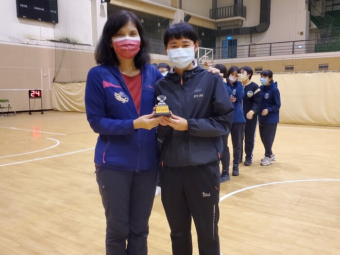 女生組籃球最有價值球員87期1隊林芝