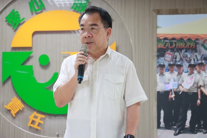 校長勉勵本校接受替代役訓練校友